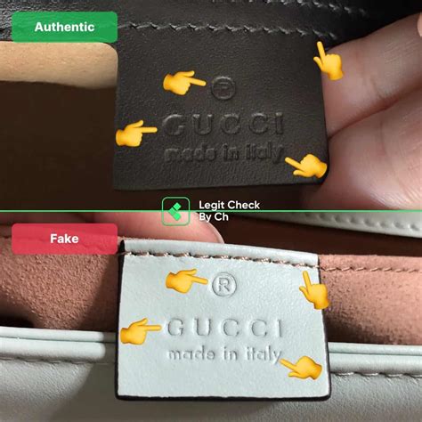 gucci fake vs real|gucci legit check.